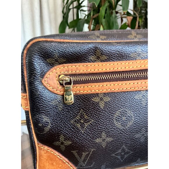 👛 AUTHENTIC LOUIS VUITTON MARLEY DRAGONNE GM CLUTCH/MAKEUP BAG - Picture 7 of 8